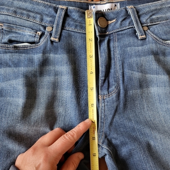 VGUC Paige Verdugo Ankle Jeans Easton Wash 28 - Picture 10 of 11